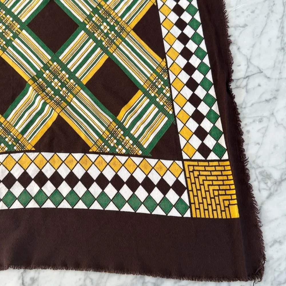 Vintage 60’s - 70’s Scarf Neck Tie Accessory 25x31”